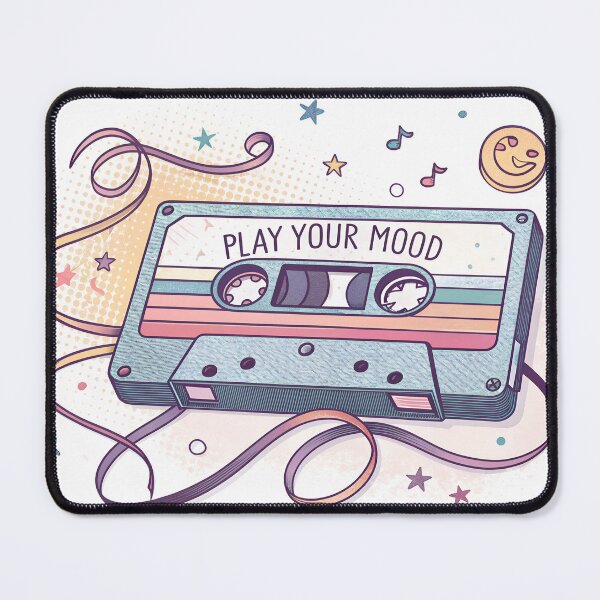 Item preview, Vintage Cassette Vibes Sticker | Fluffy Peels designed and sold by FluffyPeels.