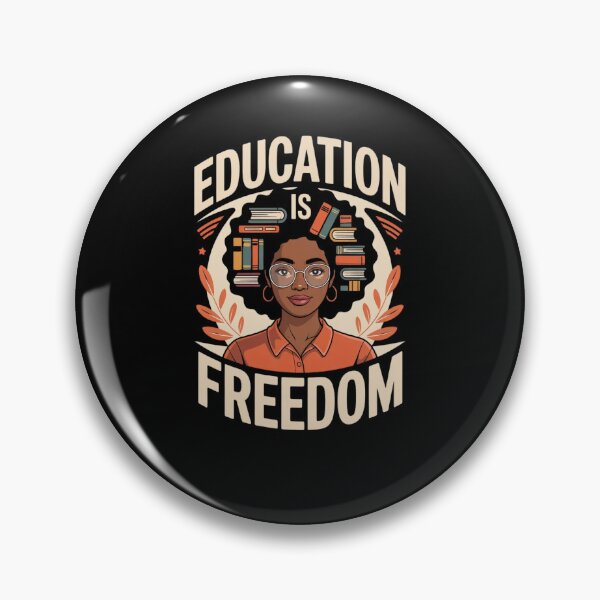 Item preview, Education Is Freedom – Knowledge and Emancipation designed and sold by FrenchTouch77.