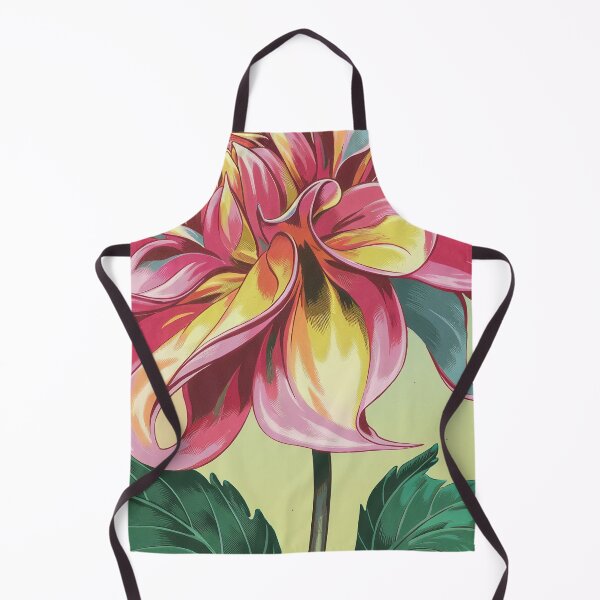 Item preview, Abstract Dahlia Wall Art – Vibrant Modern Botanical Canvas designed and sold by jazzyfunky.