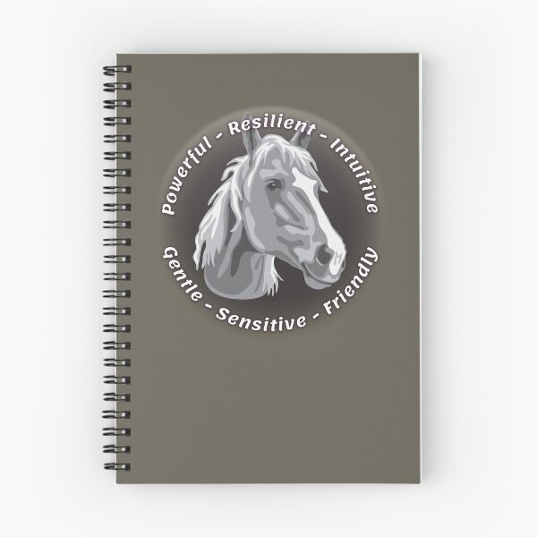 Item preview, Grey Beloved Horse Personality designed and sold by DuFauna.