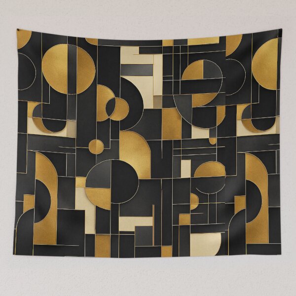 Item preview, Golden Bauhaus Geometry designed and sold by Zenvo.