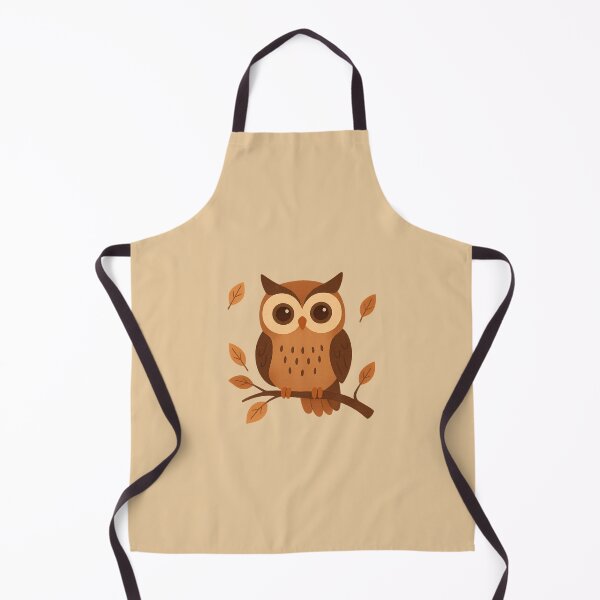 Item preview, Cozy Autumn Owl – Cute Fall Forest Illustration for Owl Lovers designed and sold by Liv Solara.