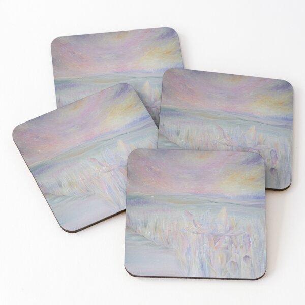 Item preview, Lilac and pink landscape designed and sold by Claire Harrison Art.