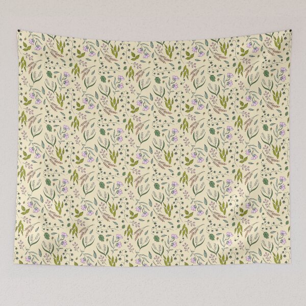 Item preview, Hand Drawn Floral Pattern  designed and sold by emmacrayon.