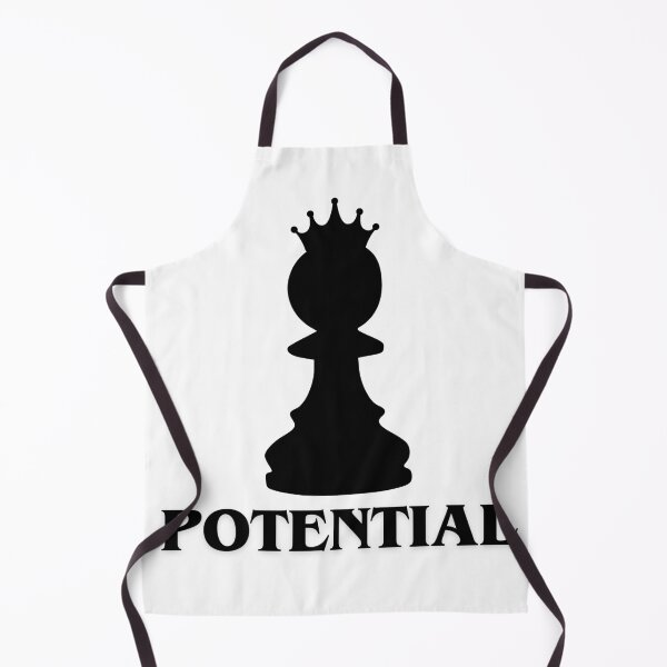 Item preview, Potential Pawn - Funny Chess Player Design designed and sold by TheCuriousPawn.