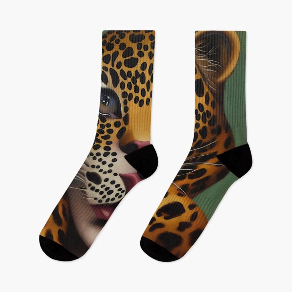 Item preview, Leopard Cat designed and sold by L. ROCHE.