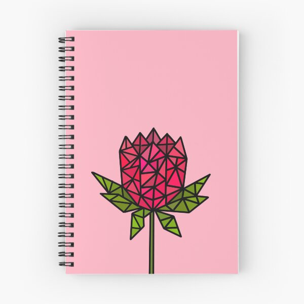 Item preview, Geometric Pink Tulip  designed and sold by ImogenTangles.