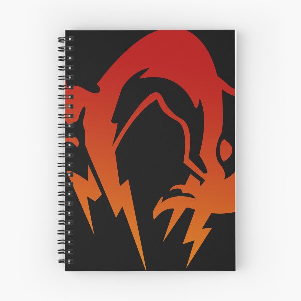 Item preview, Red Metal Gear Fox Logo designed and sold by Harry Draws Straws.