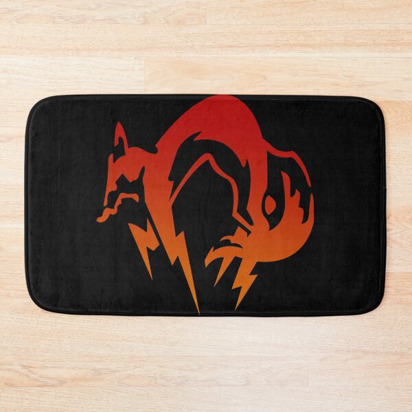 Item preview, Red Metal Gear Fox Logo designed and sold by Harry Draws Straws.