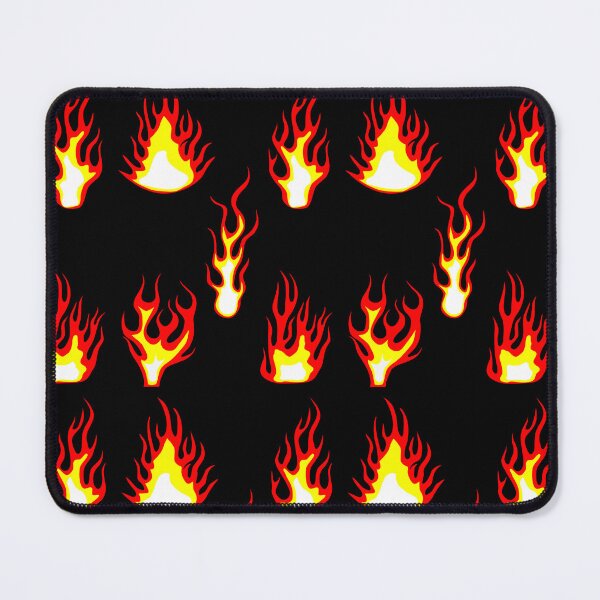 Item preview, Flames Set Stickers designed and sold by HoneyBadgerBox.
