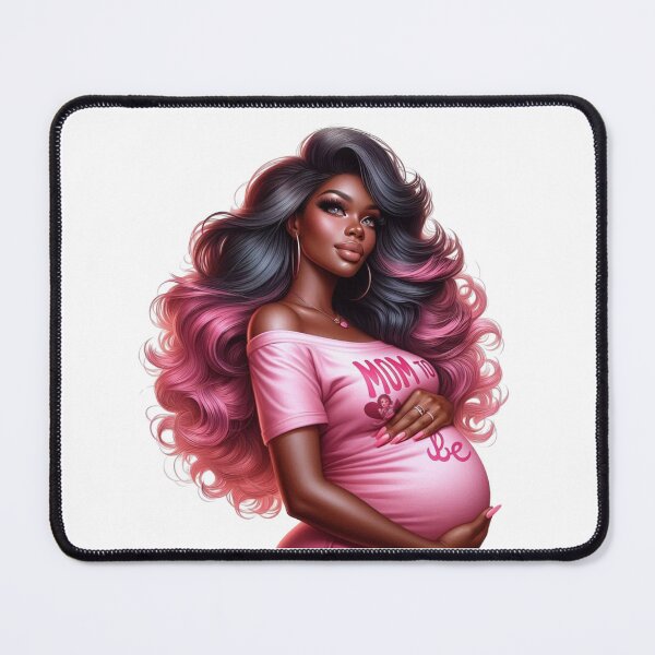 Item preview, Modern Maternity Afro Woman Design designed and sold by Lulunza.