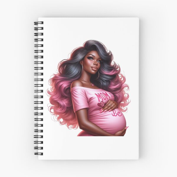 Item preview, Modern Maternity Afro Woman Design designed and sold by Lulunza.