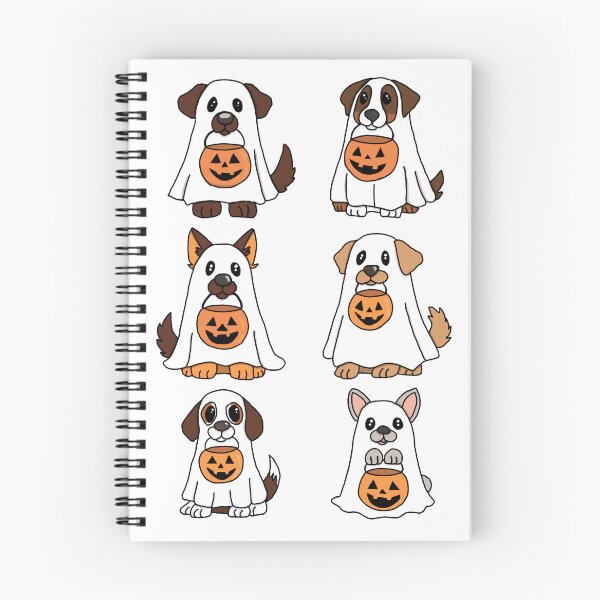 Item preview, Halloween ghost dogs designed and sold by Creativeworksuk.