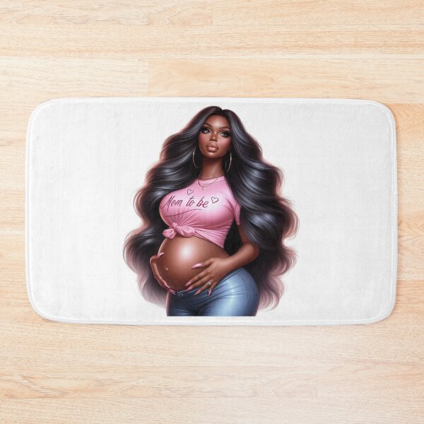 Item preview, Mother To Be Afrocentric Illustration designed and sold by Lulunza.
