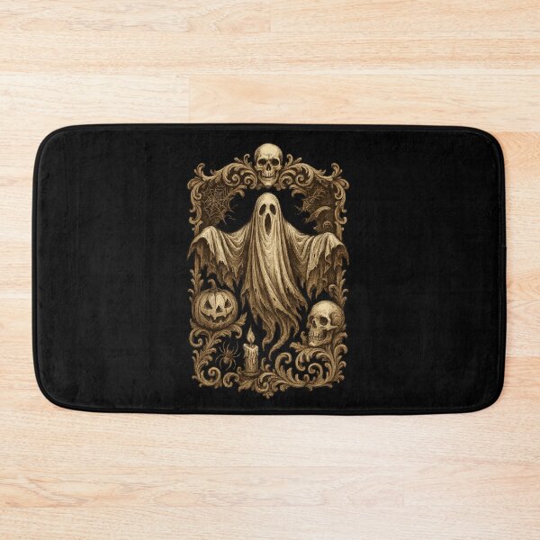 Item preview, Baroque Halloween Ghost Ornamental designed and sold by Prints-by-Olaf.