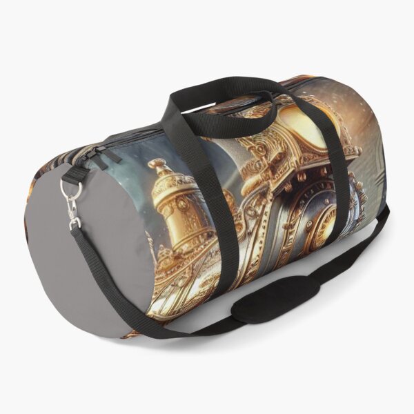 Item preview, SteamDream Express – Magical locomotive with golden flair & urban nostalgia designed and sold by FotoworldEdel.