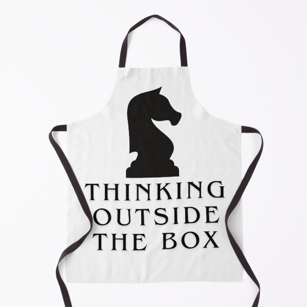 Item preview, Thinking Outside the Box - Chess Knight T-Shirt for Strategists designed and sold by TheCuriousPawn.