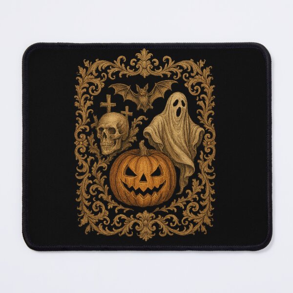 Item preview, Baroque Ornamental Halloween Ghost designed and sold by Prints-by-Olaf.