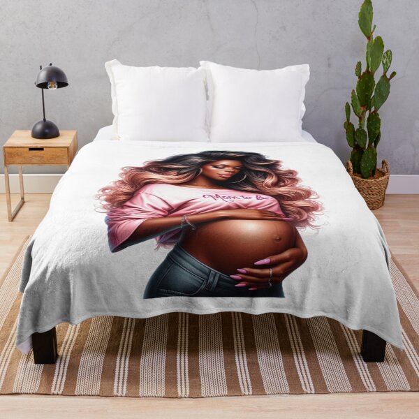 Item preview, Expecting Mom With Melanin Glow designed and sold by Lulunza.