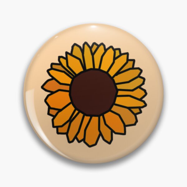 Artikelvorschau, Geometrische orange Sonnenblume entworfen und verkauft von ImogenTangles.
