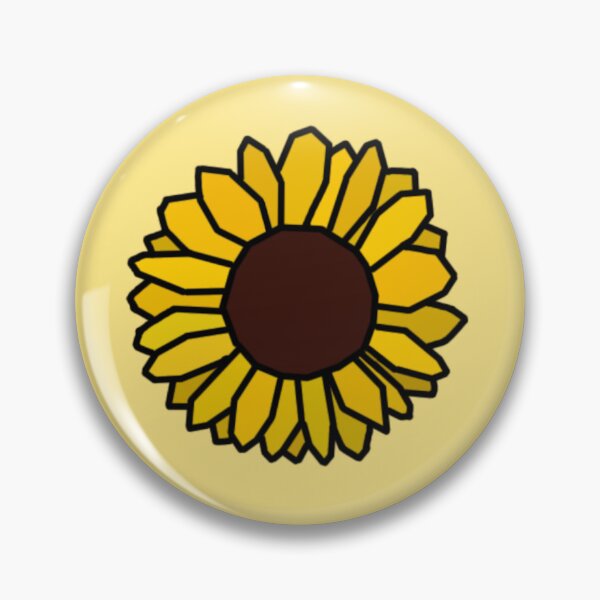Artikelvorschau, Geometrische gelbe Sonnenblume entworfen und verkauft von ImogenTangles.
