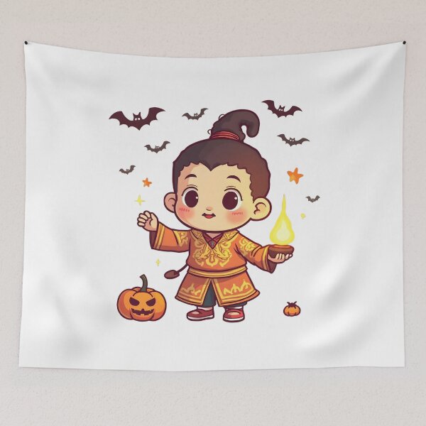 Artikelvorschau, Khun Phaen Halloween Cartoon Niedlich Thai entworfen und verkauft von TH cartoon world.
