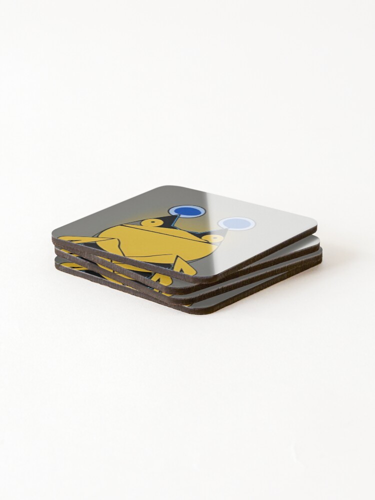 Thumbnail 4 of 5, Coasters (Set of 4), Frog designed and sold by RAISC.