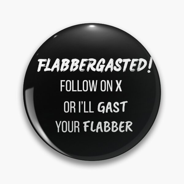 Item preview, Flabber Gastting Shirt - Funny Wordplay Tee designed and sold by chassis.