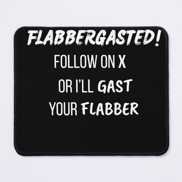 Item preview, Flabber Gastting Shirt - Funny Wordplay Tee designed and sold by chassis.