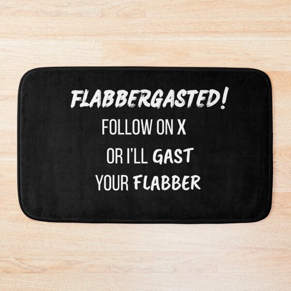 Item preview, Flabber Gastting Shirt - Funny Wordplay Tee designed and sold by chassis.