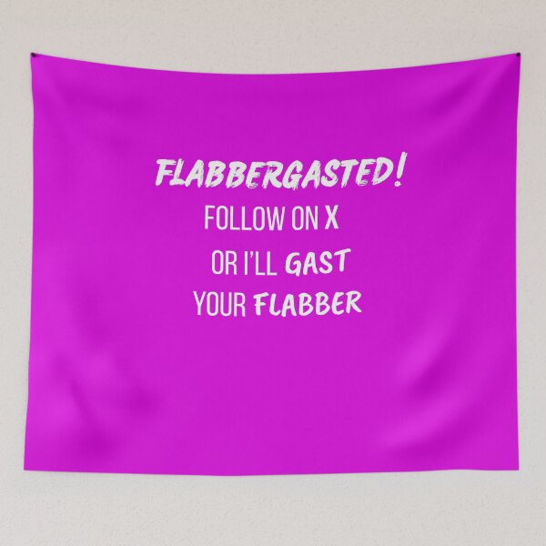 Item preview, Flabber Gastting Shirt - Funny Wordplay Tee designed and sold by chassis.
