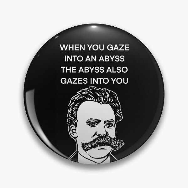 Item preview, FRIEDRICH NIETZSCHE quote .2 - ink portrait designed and sold by lautir.