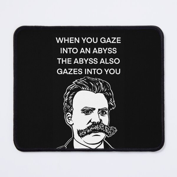 Artikelvorschau, FRIEDRICH NIETZSCHE Zitat .2 - Tintenporträt entworfen und verkauft von lautir.
