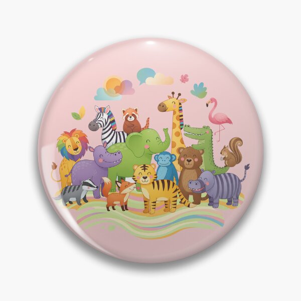 Item preview, Men Women and Kids Wildlife Zoo Day Party Cute  Animals  designed and sold by Colorfulman.