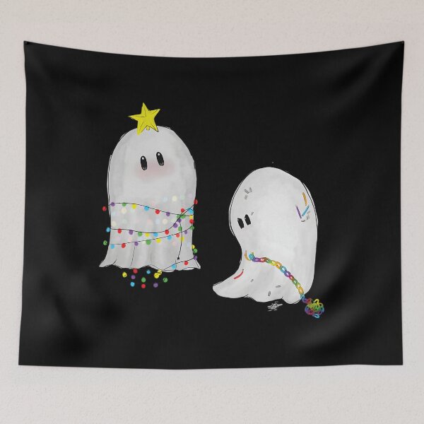 Item preview, Ghostly Duo – Funny Holiday Spirits designed and sold by nucciagamsh.