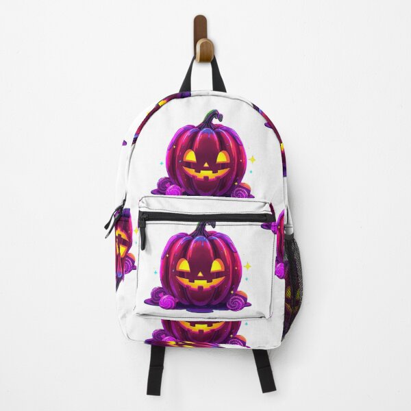Item preview, Neon Halloween Pumpkin Glow designed and sold by snoezelstudio.