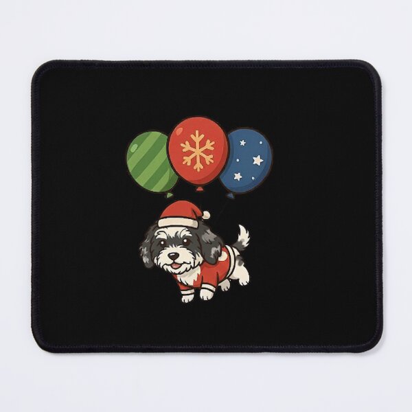 Item preview, Funny Sheepadoodle Merry Christmas Animal Lover Xmas Mom Dad Kids designed and sold by FurryHavenPH.