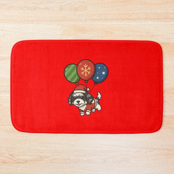 Item preview, Funny Sheepadoodle Merry Christmas Animal Lover Xmas Mom Dad Kids designed and sold by FurryHavenPH.