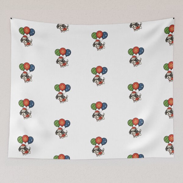 Item preview, Funny Sheepadoodle Merry Christmas Animal Lover Xmas Mom Dad Kids designed and sold by FurryHavenPH.
