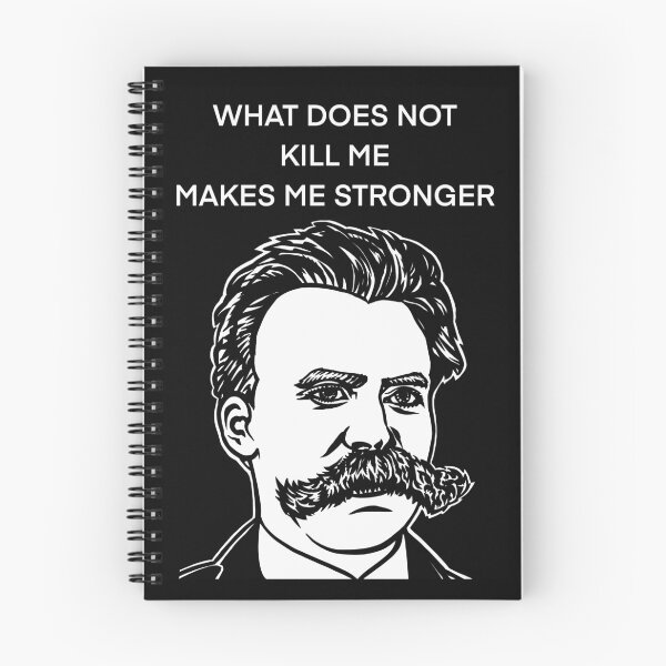 Item preview, FRIEDRICH NIETZSCHE quote .3 - ink portrait designed and sold by lautir.