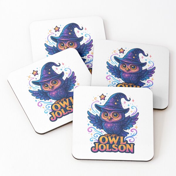 Item preview, Magical Owl Jolson Fantasy Artwork | Cute Wizard Owl Aesthetic Design designed and sold by RedVista.