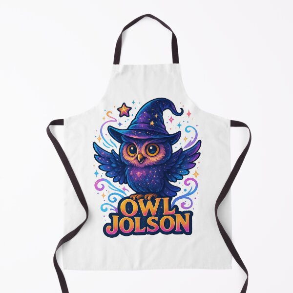 Item preview, Magical Owl Jolson Fantasy Artwork | Cute Wizard Owl Aesthetic Design designed and sold by RedVista.