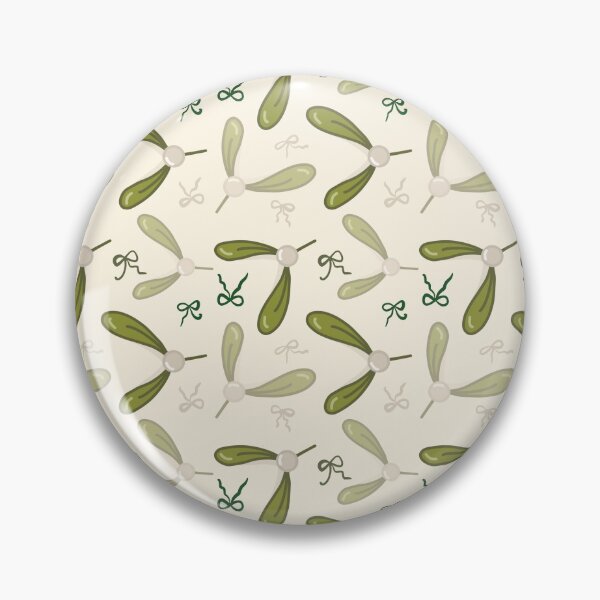 Item preview, Hand Drawn Christmas mistletoe Pattern  designed and sold by emmacrayon.