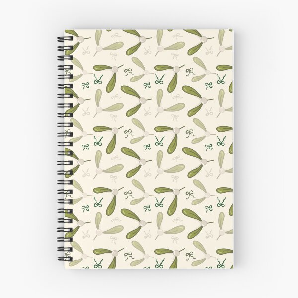 Item preview, Hand Drawn Christmas mistletoe Pattern  designed and sold by emmacrayon.