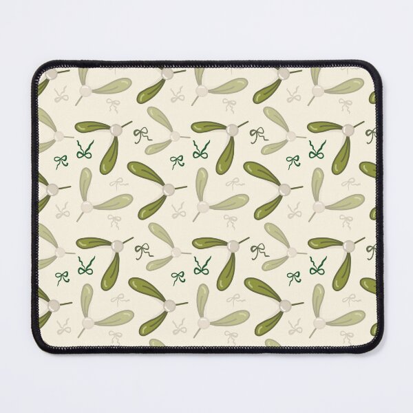 Item preview, Hand Drawn Christmas mistletoe Pattern  designed and sold by emmacrayon.