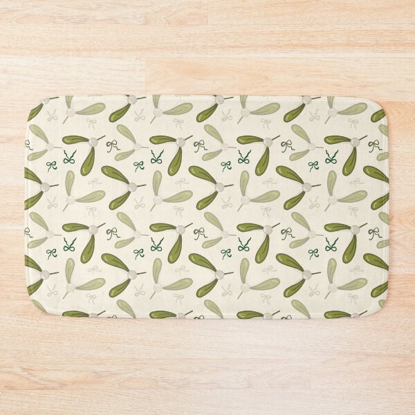 Item preview, Hand Drawn Christmas mistletoe Pattern  designed and sold by emmacrayon.