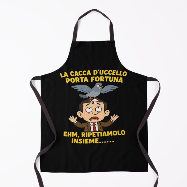 Item preview, La cacca d’uccello porta fortuna – parodia cartoon ironica designed and sold by RyoSaeba90.