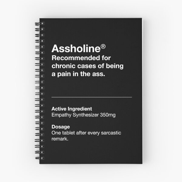 Item preview, Assholine® Empathy Prescription – Dr. Fucksy Design designed and sold by Tattee.