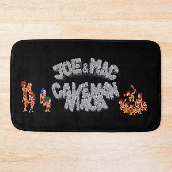 Artikelvorschau, Joe & Mac Caveman Ninja Retro-Spiel entworfen und verkauft von Retr0Tshirts.