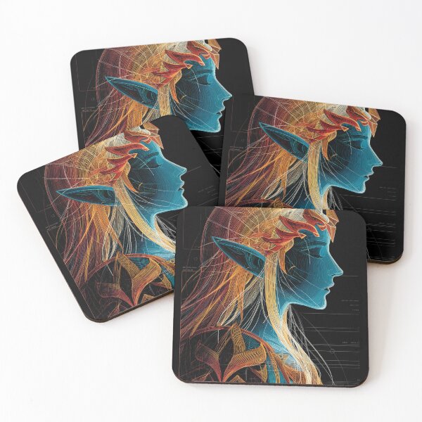 Item preview, Elven Sovereign: Magic infused Lines designed and sold by Senpaiwaves.
